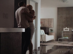 アメリカ人, フェラチオ, 浮気者, チン, 淫乱熟女, 自然山雀, オマンコ, 義母