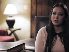 Grote mammen, Pijpbeurt, Bruinharig, Stel, Diep in de keel, Likken, Natuurlijke tieten, Kut duiken