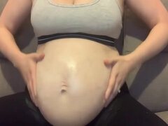 Amateur, Gros seins, Blonde, Britannique, Couple, Enceinte