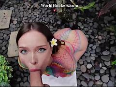 Amateur, Anal, Chica, Tetas grandes, Mamada, Corrida, Corridas, Latina