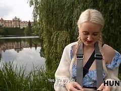 Mooi, Blond, Man die toekijkt, Hd, Natuurlijke tieten, Gezichtspunt, Schreeuwen, Geschoren