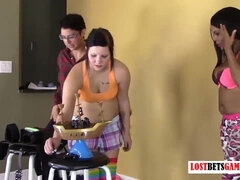 素人, 美女, デカパイ, ゲーム, Hd, レズビアン, ストリップ, バイブレーター