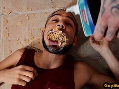 Anal, Lamer culo, Garganta profunda, Comida, Abierta, Gay, Sexo fuerte, Tatuaje