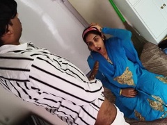 Sexy Indian Sister-in-Law Seduces Brother-in-Law with Big Cock in Homemade Village Fuck