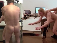 Rubia, Estilo perrito, Extremo, Hembra, Alemán, Sexo duro, Sexo fuerte, Flaco