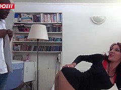 French Slutty Milf Gets Ass Stretched by a BBC