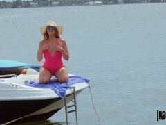 Kenzie Madison gets banged on the yacht