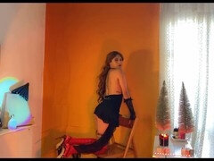 Enthousiasteling, Brits, Mollig, Daddy, Opa, Hakken, Buiten, Kousen