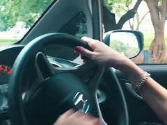 Kont naar mond, Pijpbeurt, Stel, Sperma shot, Flashing, Italiaans, Openbaar, Rok