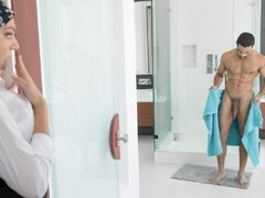 Grosser arsch, Grosser schwanz, Blasen, Hundestellung, Interrassisch, Kurzes haar, Jungendliche (18+), Titten