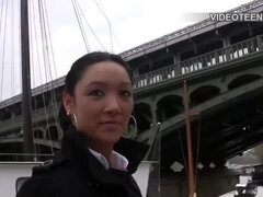 Asiatique, Audition, Mignonne, Français, Hard, Hd, Embrassement, Nénés