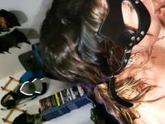 Amateur, Mamada, Amarrada, Pareja, Casero, Enorme, Mascara, Tetas