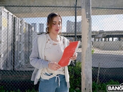 Leie, Bus, Im freien, Rotschopf, Erotischer film, Tätowierung