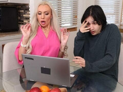 Grote kont, Grote lul, Grote mammen, Blond, Pijpbeurt, Hondjeshouding, Rijpe lesbienne, Moeder die ik wil neuken