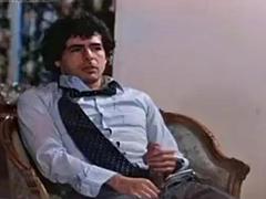 Twin Sisters in Classic Threesome: Hardcore, Lesbian  Vintage Porn