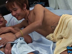 素人, 医者, フェティッシュ, 指いじり, ポルノスター, オマンコ, ガリガリ, ユニフォーム