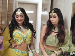 Desi Sluts Swap Cock in Reality Foursome part 2 - Jesus Reyes, Kristof Cale, Yasmina Khan, Aaliyah Yasin