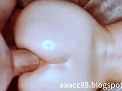 素人, アナル, お尻, デカ尻, イく瞬間, チン