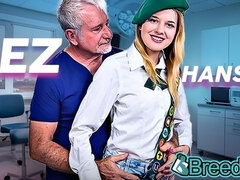 18 jahre, Grosser schwanz, Blondine, Besamung, Arzt, Hardcore, Hd, Lecken