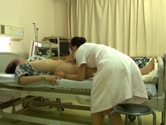 japanese Hospital Nurse Big Hip Care