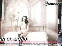 Rebeka Black and Rebeca's outside porn by Bravo Models