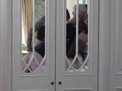 Amateur BBW Teen Captured in Home Fuck with Double Penetration and Blowjob