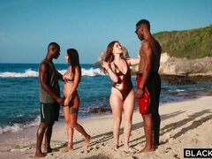 Queue, Le plan cul à quatre, Groupe, Hard, Interracial, Rousse roux, Adolescente, Nénés