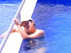 Gros seins, Tir de sperme, Énorme, Mature, Naturelle, Orgasme, De plein air, Voyeur