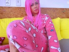 18, デカ尻, フェラチオ, ブラジル, 人形, ポルトガル人, フェラする, ティーン