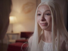 Blondine, Dildo, Familie, Masturbation, Milf, Geld, Zierlich, Schwestern