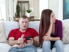 Arsch, Kondom, Hundestellung, Masturbation, Natürlichen titten, Öl, Rotschopf, Titten