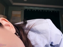 Braunhaarige, Frau, Ehemann, Milf, Orgasmus, Pov, Solo, Spielzeuge