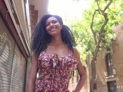 Afrikanisch, Schwarz, Deutsch, Hardcore, Natürlichen titten, Öffentlich, Dürr, Jungendliche (18+)