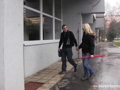 Rubia, Mamada, Club, Europeo, Sexo duro, Afeitado, Adolescente