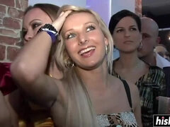 Gorgeous babes get pounded at the party - debbie white