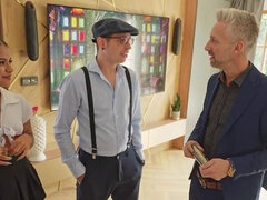 Mooi, Man die toekijkt, Latijnse vrouw, Pornster, Gezichtspunt, Kousen, Tatoeage, Tiener