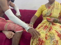 Tamil aunty Mary V gets dirty with a big cock while chatting naughty