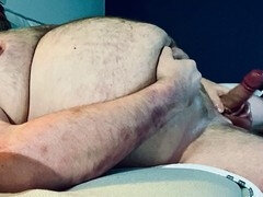 Enthousiasteling, Grote lul, Mollig, Daddy, Dik, Homo, Masturbatie, Alleen