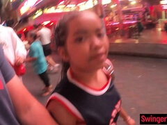 Leie, Asiatisch, Schwarz, Blasen, Braunhaarige, Schwarz, Hardcore, Thai