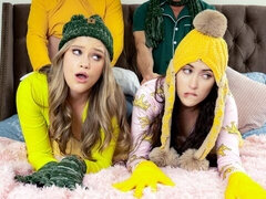 18 jahre, Schlafzimmer, Grosser arsch, Grosser schwanz, Paar, Flotter vierer, Jungendliche (18+), Titten