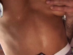 Hondjeshouding, Sperma in gezicht, Vrouw, Likken, Masturbatie, Verpleegster, Orgasme, Kut duiken