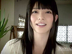 Asian babe Ai Uehara spurts and jerks to a climax