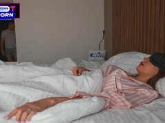 Blindfolded step mother hot video