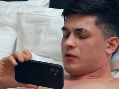 Gina the big-breasted MILF is taking his dick on all fours