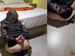 Aus dem arsch in den mund, Grosser arsch, Domination, Selbstgemacht, Bestrafung, Hintern versohlen, Spielzeuge, Hure