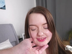 18 ans, Amateur, Sucer une bite, Éjaculer dans la bouche, Queue, Faciale, Hard, Hd