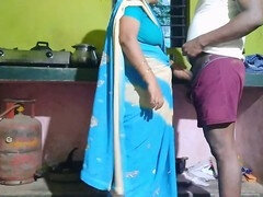 Mature Tamil village aunty seduction for sex