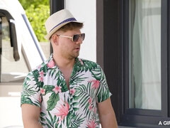 Азиатки, Вчетвером, Межрасовый секс, Лизание, Пирсинг, Киски, Русские, Сиськи