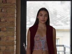 お尻, 指いじり, オナニー, オマンコ, 一人, オッパイの, 濡れ