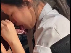 アジア人, デカパイ, フェティッシュ, 生徒, オッパイの